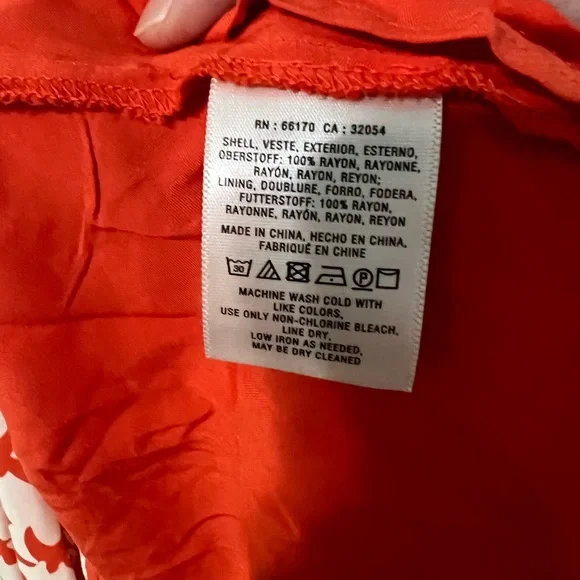 Anthropologie Maeve dress in red and white - Picture 9 of 9